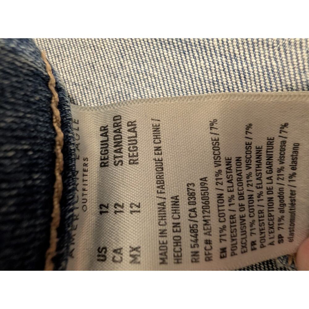 American Eagle Next Level Jeans Women's Size 12 - Picture 5 of 13
